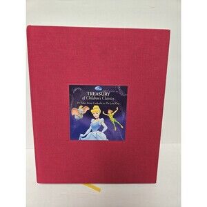 Walt Disney 22 Tales Treasury of Childrens Classics Hardcover Book